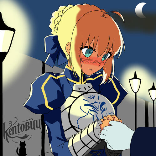 Saber (Half Body + Fondo)